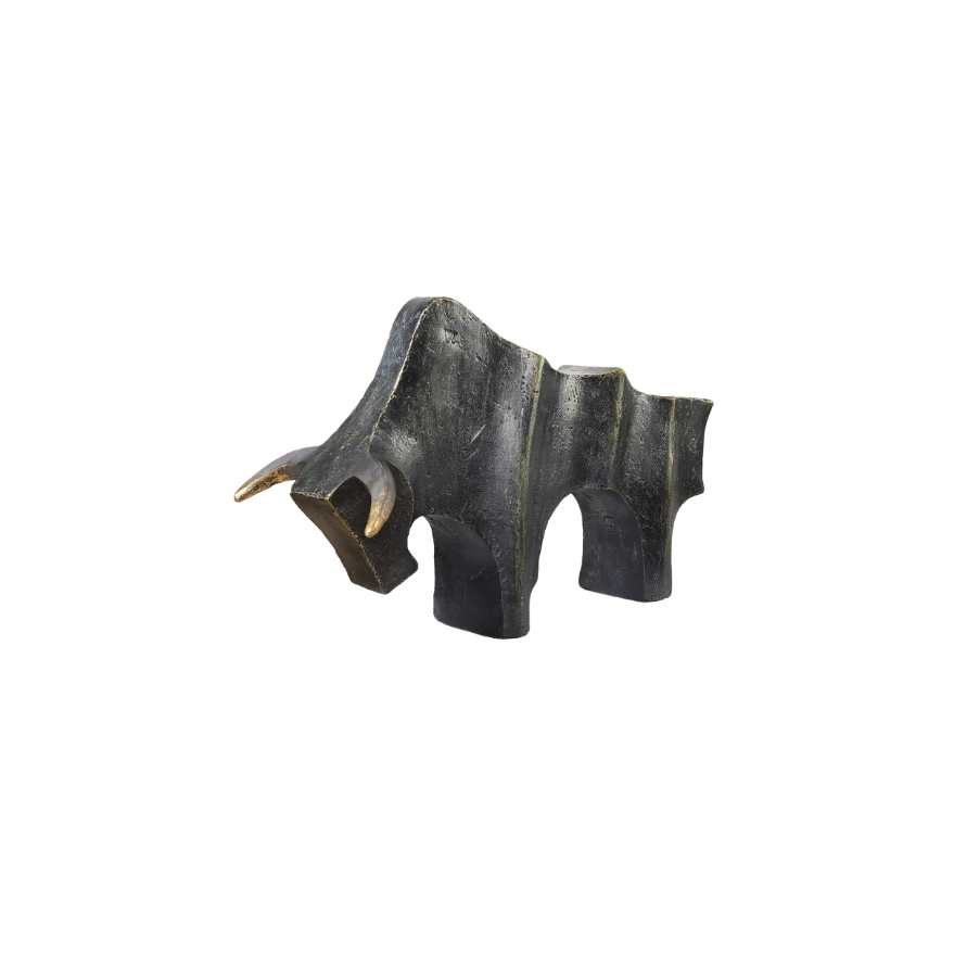Regal Bull Sculpture