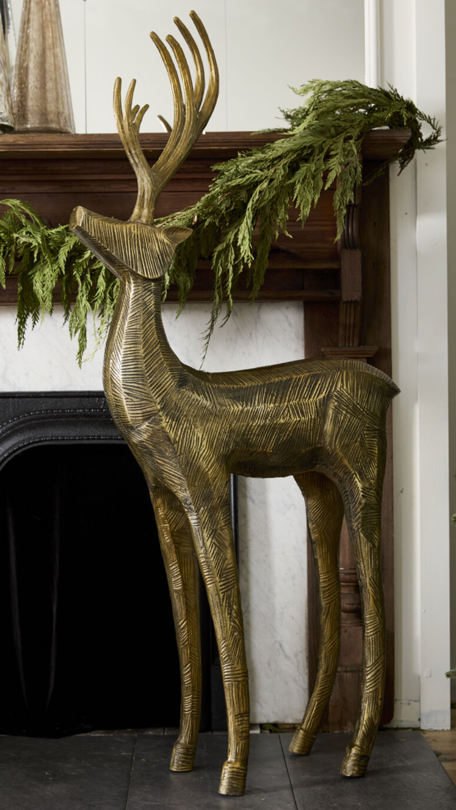 Prancer Reindeer Statue