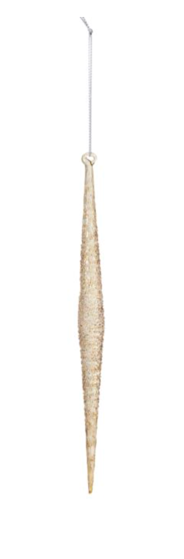 Sparkle Icicle Ornament
