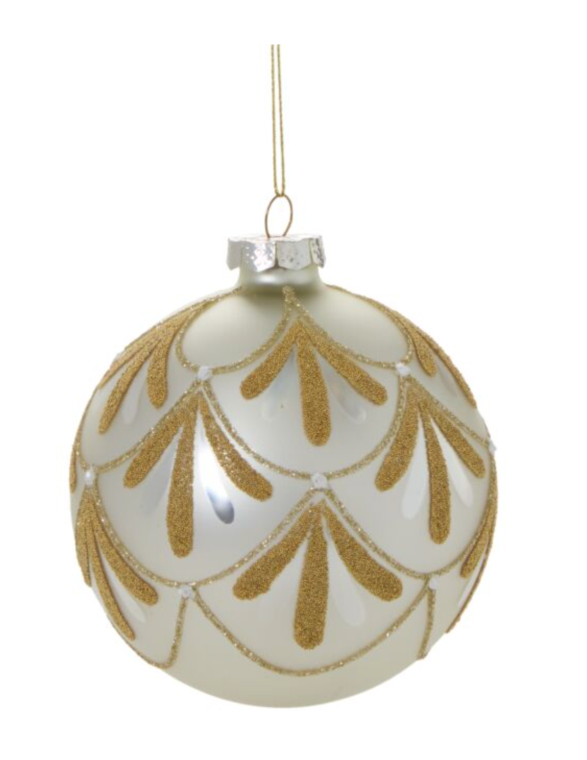 Gold Petal Ornament