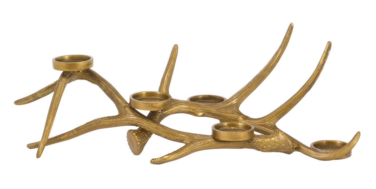Andean Antler Candleholder