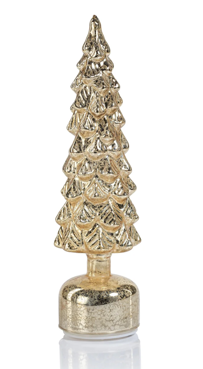 Mountain Pine Rotating LED Tree