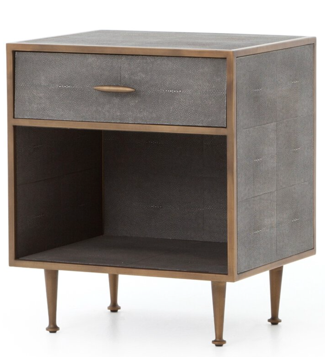 Shagreen Bedside Table