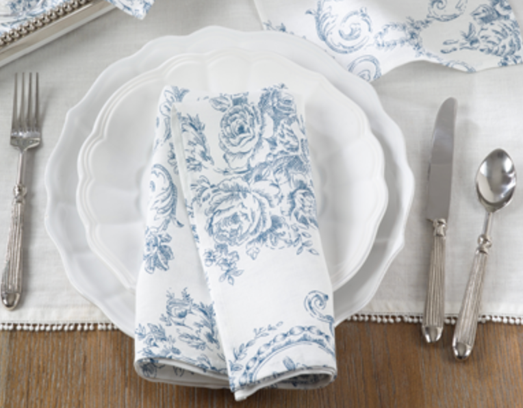 Toile Floral Napkin
