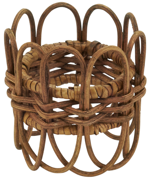 Twisted Rattan Napkin Ring
