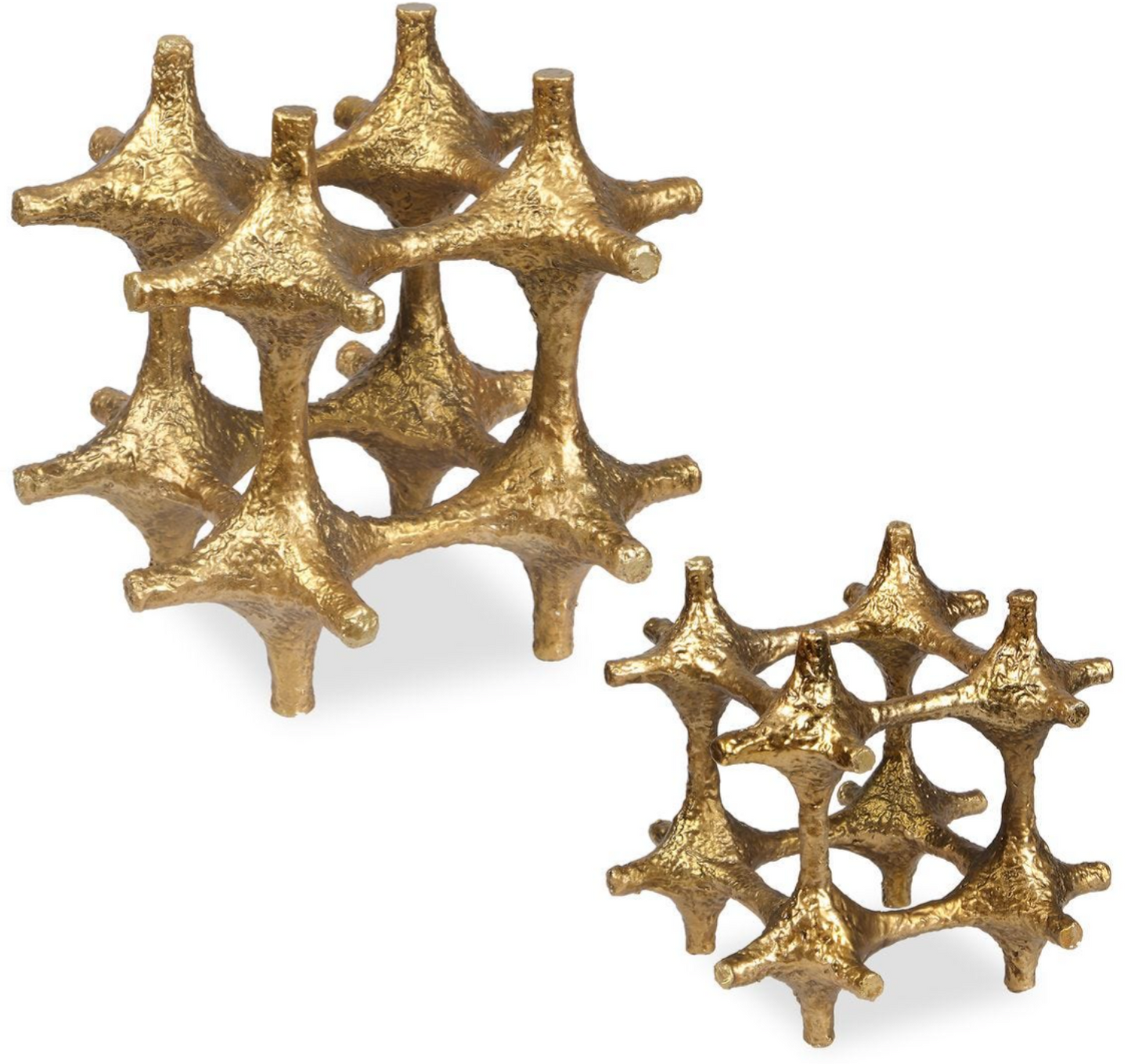 Gilded Connection Sculptures