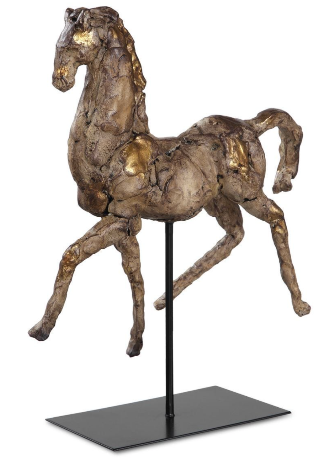 Caballo Dorado Sculpture