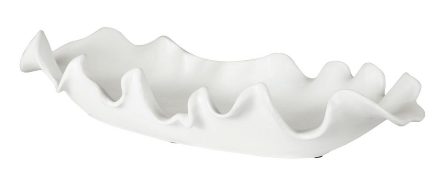 Ruffled Feathers Indoor-Outdoor Bowl