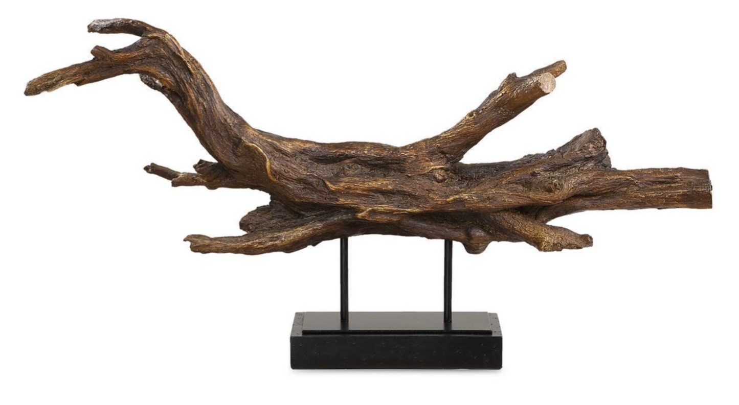 Gilded Branch Sculpture