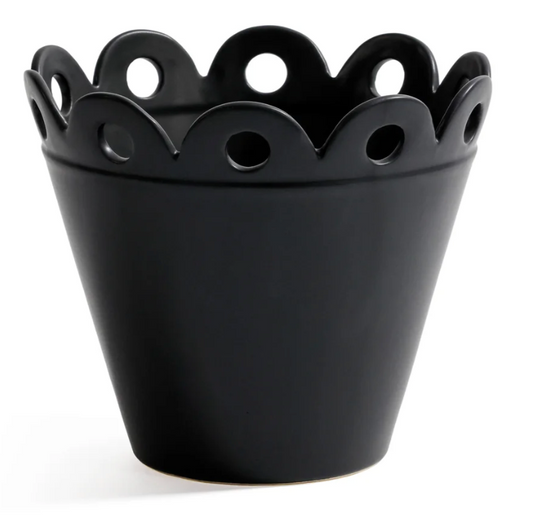 Petal Rim Flower Pot