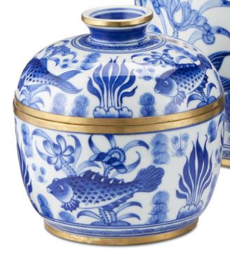 Blue & White Rice Tureen