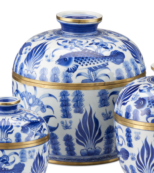 Blue & White Rice Tureen