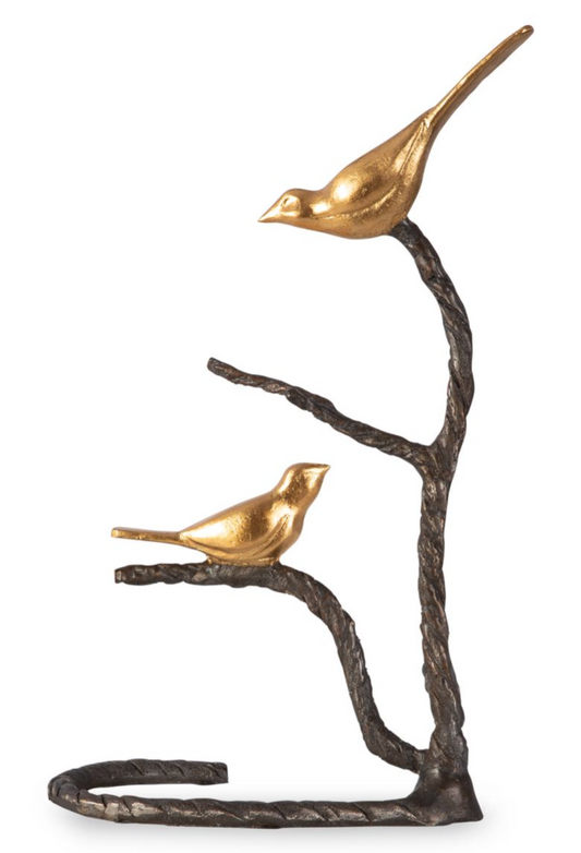 Birds on a Limb Sculpture