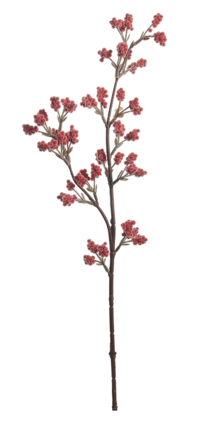 Iced Red Berry Spray