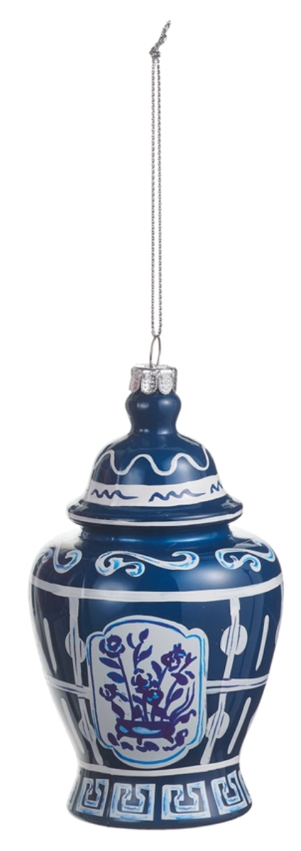 Dressed in Plaid Chinoiserie Ornament