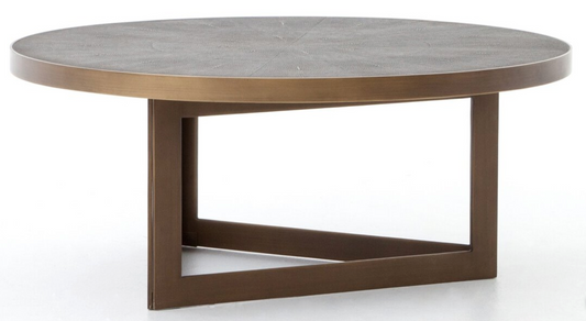 Shagreen Round Coffee Table