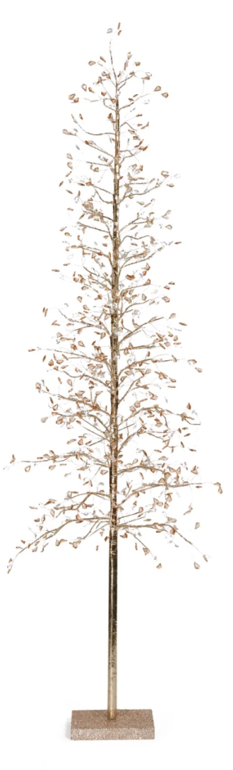 Golden LED Tree - 6 Feet