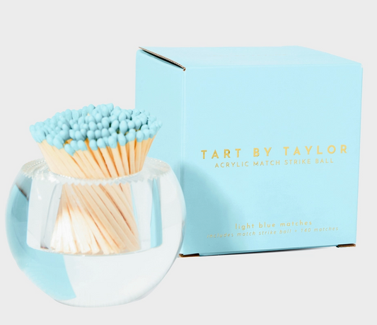 Round Match Striker - Light Blue Matches