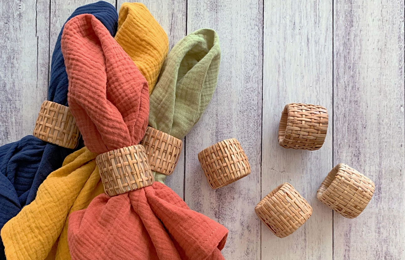 Rattan Napkin Rings
