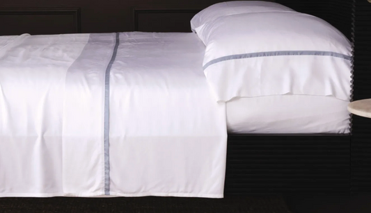 Langston Bamboo Sateen Sheet Set - French Blue