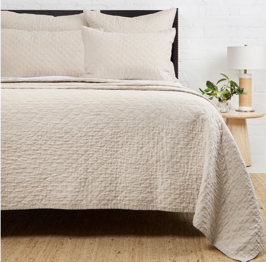 Hampton Flax King Quilt