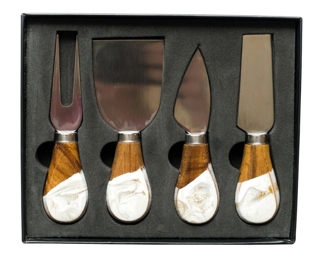 Boxed Cheese Spreader Set