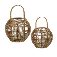 Load image into Gallery viewer, Portofino Rattan Lantern
