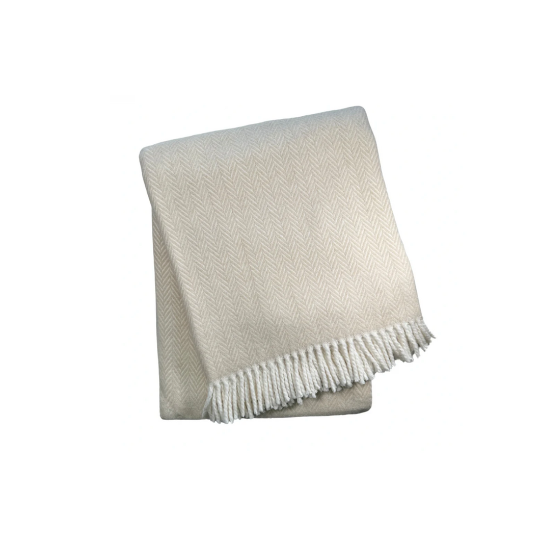 Herringbone Plush Throw - 55