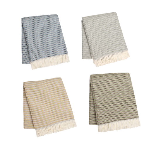Multi Grain of Rice Throw - 55" x 70"