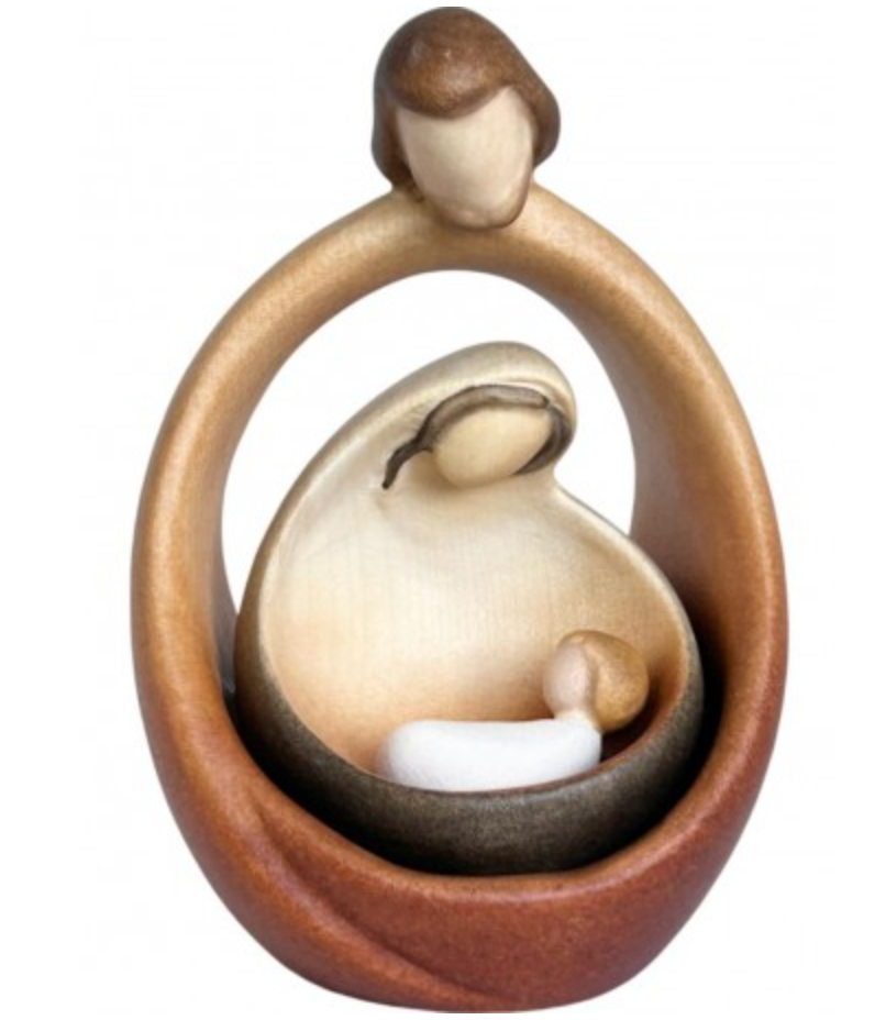 Stackable Modern Style Holy Family Nativity