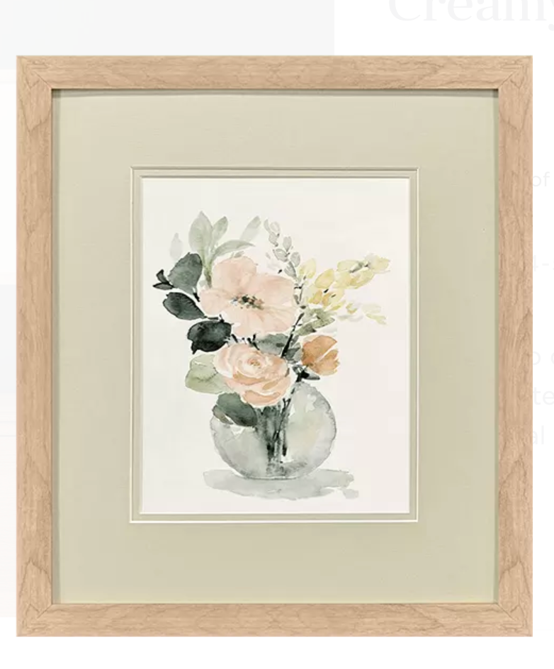 Creamy Blooms