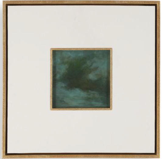 Evening Cumulation Framed Canvas