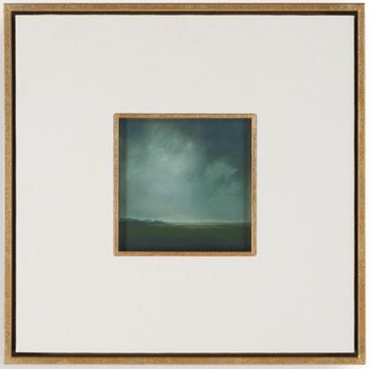 Evening Cumulation Framed Canvas