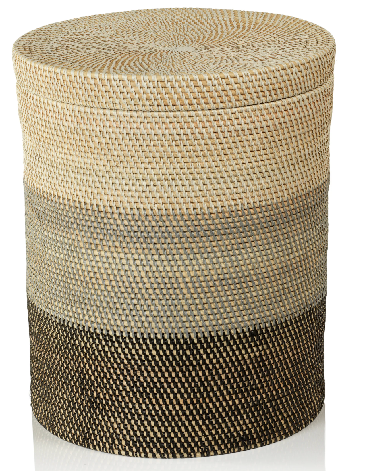 Catalina Rattan Lidded Baskets