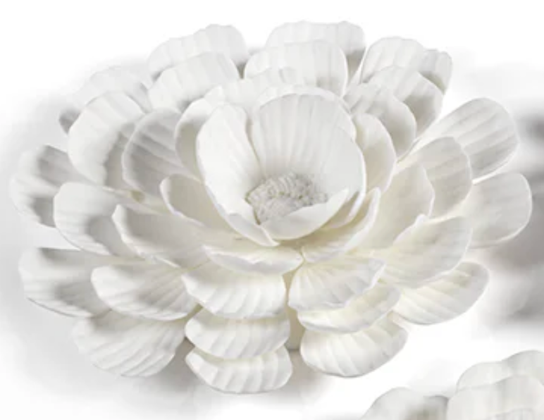 Porcelain Flower Table and Wall Decor