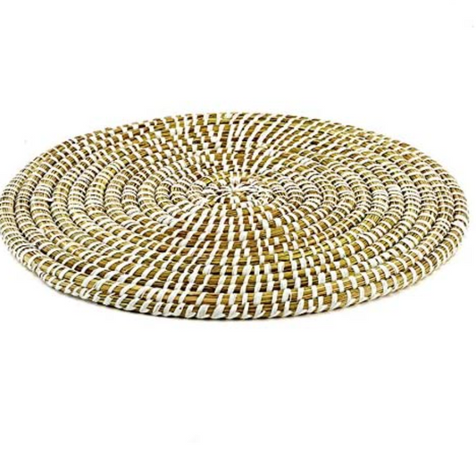 Rivergrass Round Placemat Set