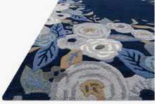 Load image into Gallery viewer, Les Fleurs Blue Area Rug
