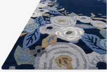 Load image into Gallery viewer, Les Fleurs Blue Area Rug - 5&#39; x 7&#39; 6&quot;
