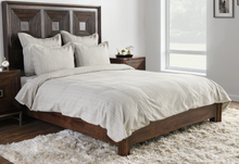 Load image into Gallery viewer, Mason Taupe Queen Duvet Set
