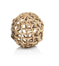 Load image into Gallery viewer, Water Hyacinth Twisted Fill Ball
