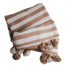 Load image into Gallery viewer, Aleah Striped Cotton Blanket
