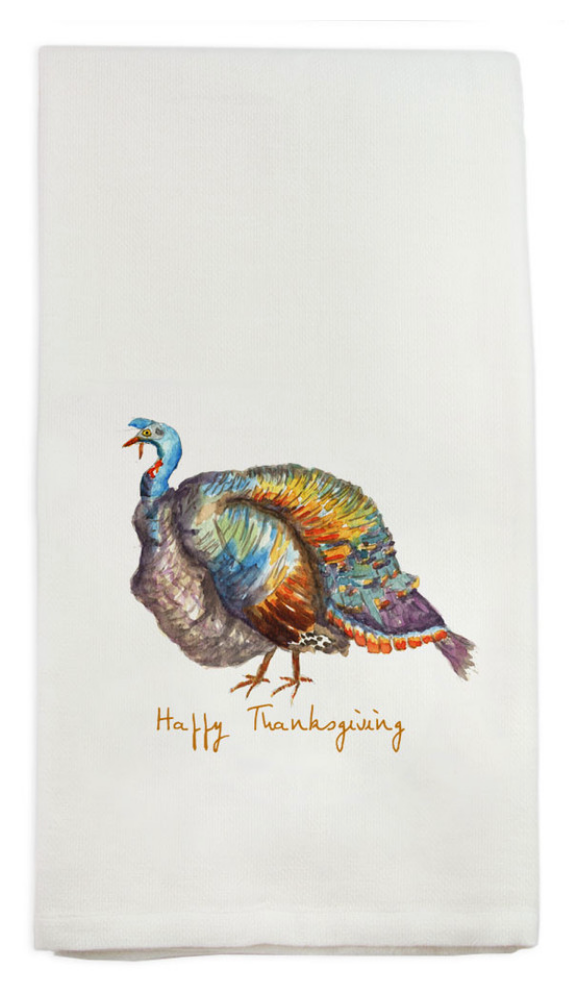 Colorful Turkey Towel