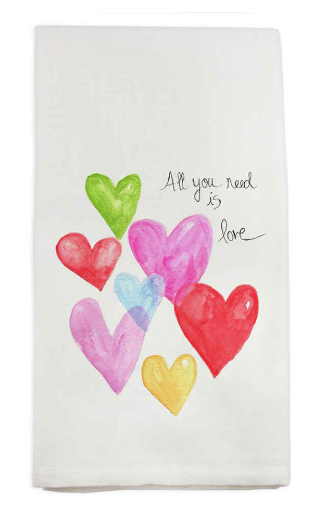 All You Need is Love Tea Towel