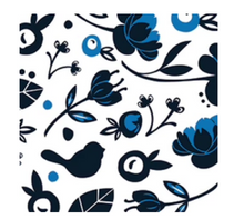Load image into Gallery viewer, Nora Fleming Blue Jay Guest Towel
