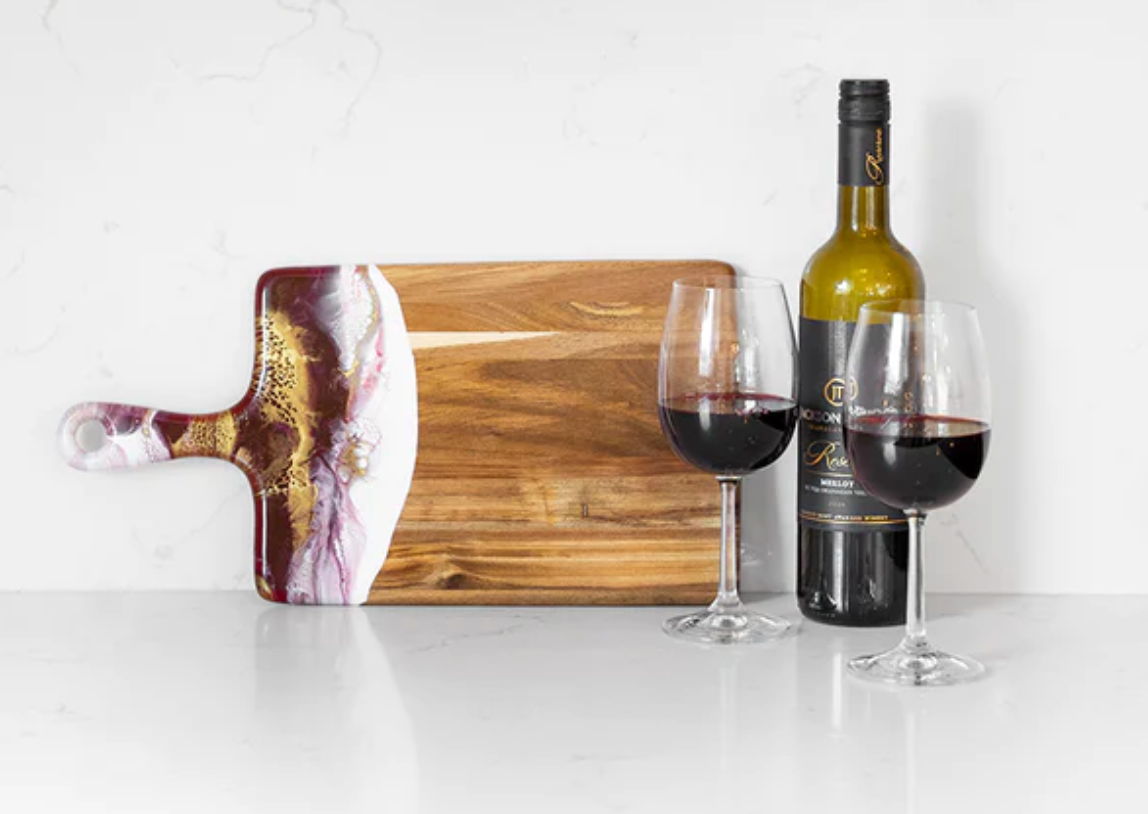 Acacia Resin Cheese Boards
