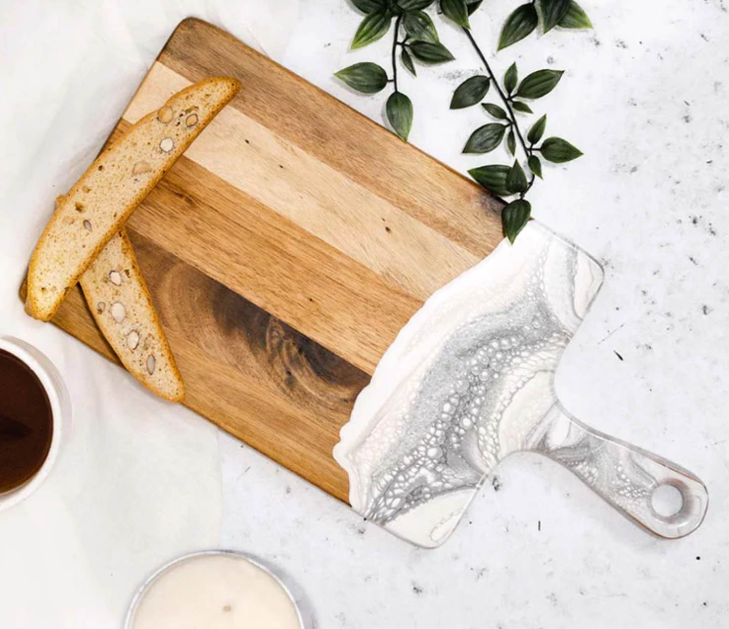 Acacia Resin Cheese Boards